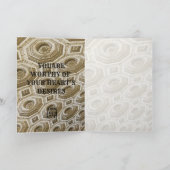 The Tastemaker Salutation Card (Blank Inside) カード (内部)