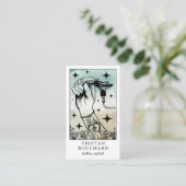 The Tattoo Artist Tarot Business Card 名刺 (スタンド正面)