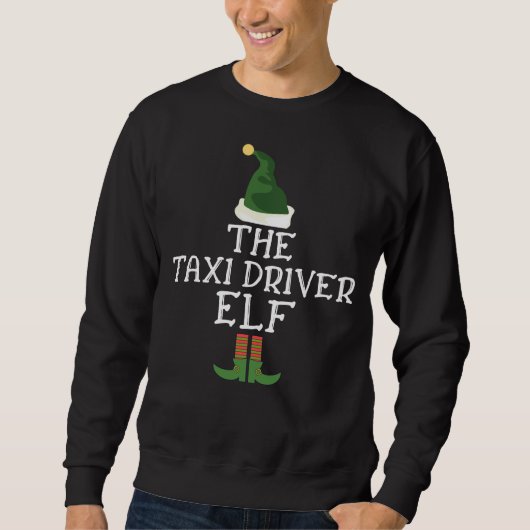 The Taxi Driver Elf Christmas Costume スウェットシャツ (正面)