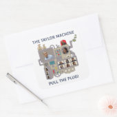 The Taylor Machine スクエアシール (封筒)