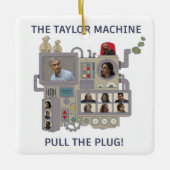 The Taylor Machine セラミックオーナメント (正面)