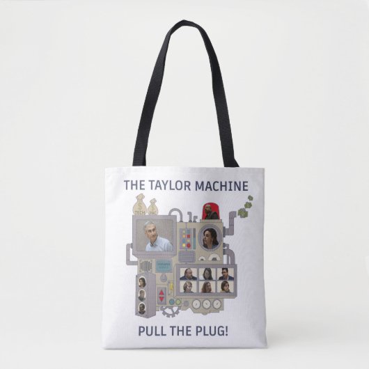 The Taylor Machine トートバッグ (正面)