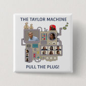 The Taylor Machine 缶バッジ (正面)