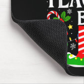The Teacher Elf Funny Xmas Teachers Christmas Teac マウスパッド (コーナー)
