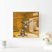 The Tears of Madama Butterfly スクエア壁時計 (ホーム)