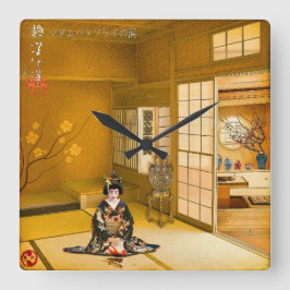 The Tears of Madama Butterfly スクエア壁時計