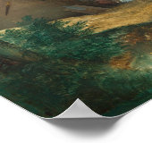 The Temporation - Pieter Bruegelファインアート ポスター (角)