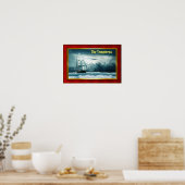 The Temptress - Galleon at Sail ポスター (キッチン)