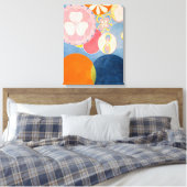 The Ten Largest, Group IV, No.2 by Hilma af Klint キャンバスプリント (インサイチュ (寝室))