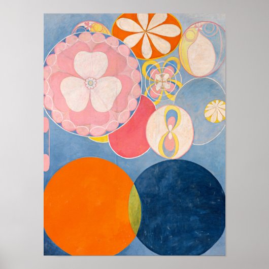 The Ten Largest, Group IV, No.2 by Hilma af Klint ポスター (正面)