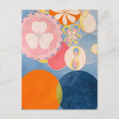 The Ten Largest, Group IV, No.2 by Hilma af Klint ポストカード (正面)