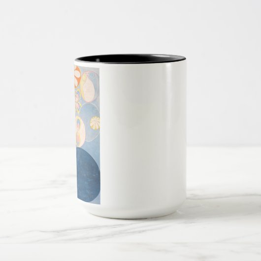 The Ten Largest, Group IV, No.2 by Hilma af Klint マグカップ (中央)