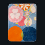 The Ten Largest, Group IV, No.2 by Hilma af Klint マグネット<br><div class="desc">Hilma af Klint - The Ten Largest,  Group IV.Hilma af Klintはスウェーデンの画家で神秘的な人物で、その絵画は現在のアートコミュニティに知られている最初の西洋抽象芸術アートであった。彼女は神智学派の女性の輪である「五」と呼ばれるグルインスパイアープに属していた。</div>