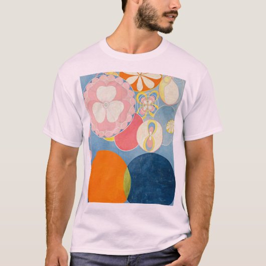 The Ten Largest, Group IV, No.2 by Hilma af Klint Tシャツ (正面)