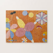 The Ten Largest, Group IV, No.3 by Hilma af Klint ジグソーパズル (横)