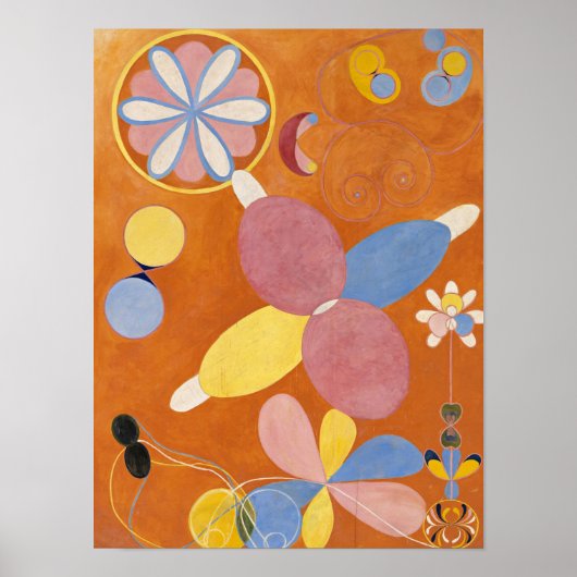 The Ten Largest, Group IV, No.3 by Hilma af Klint ポスター (正面)
