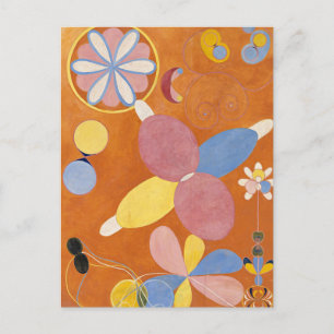 The Ten Largest, Group IV, No.3 by Hilma af Klint ポストカード