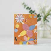 The Ten Largest, Group IV, No.3 by Hilma af Klint ポストカード (スタンド正面)