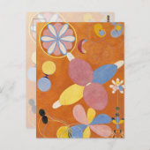 The Ten Largest, Group IV, No.3 by Hilma af Klint ポストカード (正面/裏面)