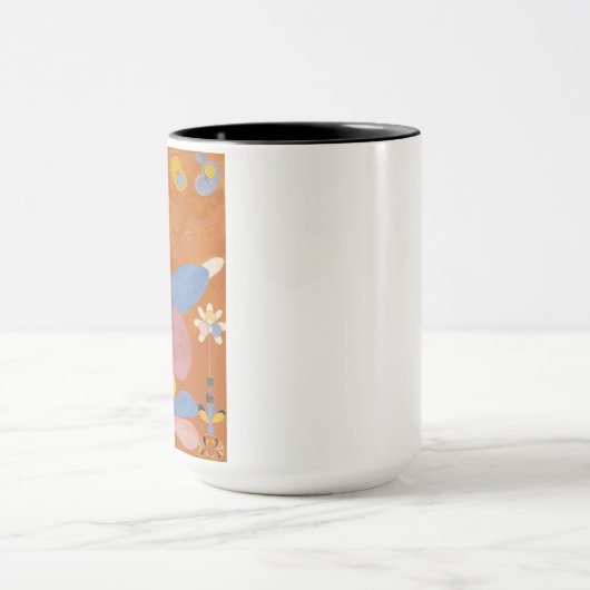 The Ten Largest, Group IV, No.3 by Hilma af Klint マグカップ (中央)