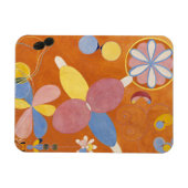 The Ten Largest, Group IV, No.3 by Hilma af Klint マグネット (横)