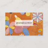 The Ten Largest, Group IV, No.3 by Hilma af Klint 名刺 (正面)