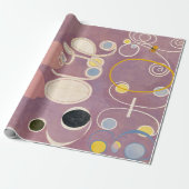 The Ten Largest, Group IV, No.5 by Hilma af Klint ラッピングペーパー (アンロールド)