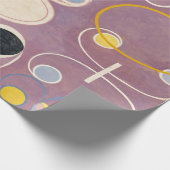 The Ten Largest, Group IV, No.5 by Hilma af Klint ラッピングペーパー (角)