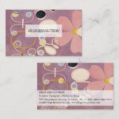 The Ten Largest, Group IV, No.5 by Hilma af Klint 名刺 (正面/裏面)