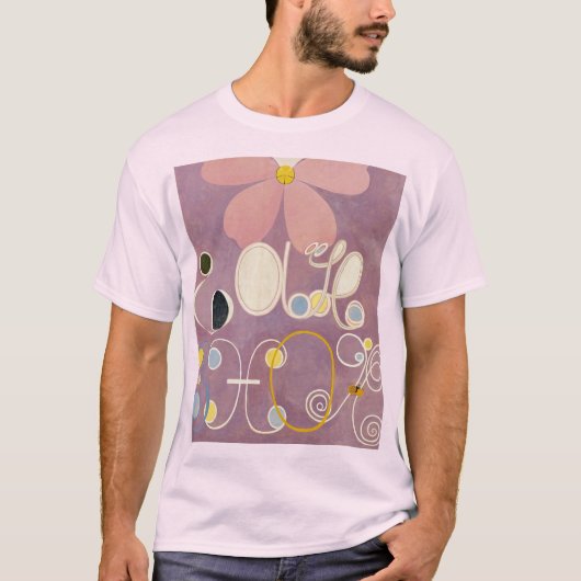 The Ten Largest, Group IV, No.5 by Hilma af Klint Tシャツ (正面)