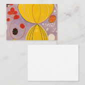 The Ten Largest, Group IV, No.7 by Hilma af Klint ノートカード (正面/裏面)