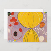 The Ten Largest, Group IV, No.7 by Hilma af Klint ポストカード (正面/裏面)