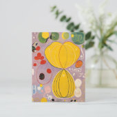 The Ten Largest, Group IV, No.7 by Hilma af Klint ポストカード (スタンド正面)