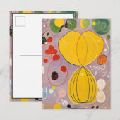 The Ten Largest, Group IV, No.7 by Hilma af Klint ポストカード (正面/裏面)