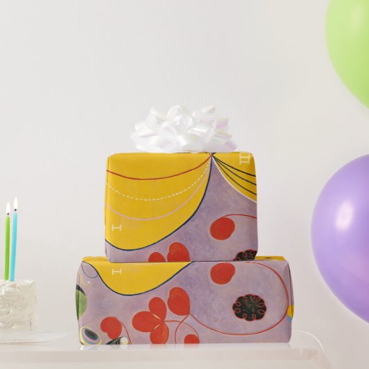 The Ten Largest, Group IV, No.7 by Hilma af Klint ラッピングペーパー (パーティーギフト)