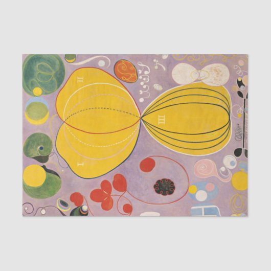 The Ten Largest, Group IV, No.7 by Hilma af Klint 薄葉紙 (正面)