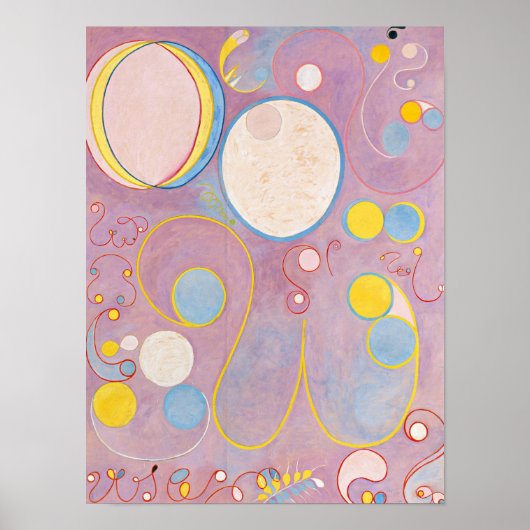 The Ten Largest, Group IV, No.8 by Hilma af Klint ポスター (正面)