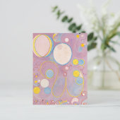 The Ten Largest, Group IV, No.8 by Hilma af Klint ポストカード (スタンド正面)