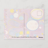 The Ten Largest, Group IV, No.8 by Hilma af Klint ポストカード (裏面)