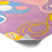 The Ten Largest, No. 7, Ademonity by Hilma af Klin ポスター (角)