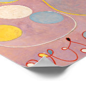 The Ten Largest No. 8 Adulthood, Hilma af Klint ポスター (角)