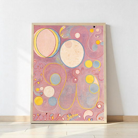 The Ten Largest No. 8 Adulthood, Hilma af Klint ポスター
