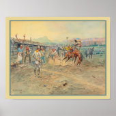 "The Tenderfoot" Old West Cowboy ポスター (正面)