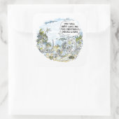 The Tentacle squareステッカー スクエアシール (バッグ)