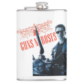 The Terminator  and Guns N' Roses フラスク (正面)