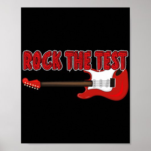 The Test Guitar先生テスト日テスト教え日 ポスター (正面)
