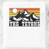 The Tetons 長方形シール (バッグ)