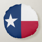 The Texan Lone Star State Flag of Texas ラウンドクッション (裏面)