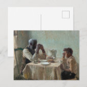 The Thankful Poor, 1894 by Henry Ossawa Tanner ポストカード (正面/裏面)