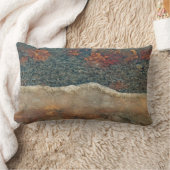 The Thaw Abstract Ice Photography ランバークッション (ブランケット)